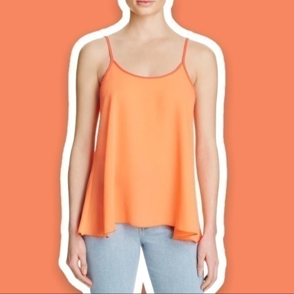 AQUA BLOOMINGDALE’S S Chiffon Camisole Top